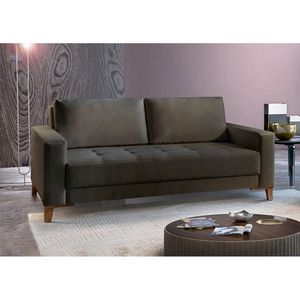 Sofá Fixo 2 Lugares Luxo 160 Cm Orion Chumbo