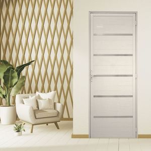 Porta Lambril Solara 80 X 2,10 Lado Direito Hale Esquadrias Branco