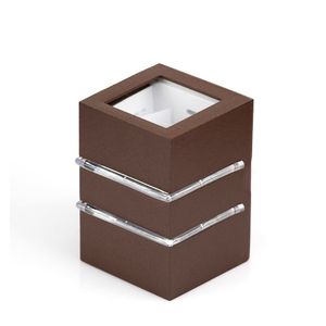 Arandela Flip 2 Aletas 2 Fachos 1xg9 Marrom - Germany
