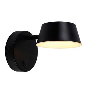 Arandela Led Funnel Preto E Branco 3000k 5w - Bella Iluminação