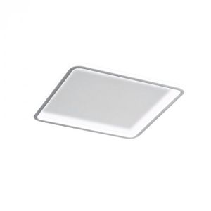 Plafon Led Sobrepor Telaio Branco Quadrado 3000k 32w - Opus