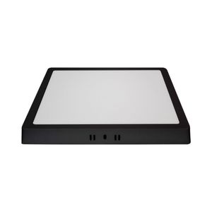 Painel Led Sobrepor Preto 24w 3000k 30x30 - Blumenau