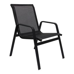 Cadeira Lótus Premium Com Braço E Sem Braço Com Braço Preto