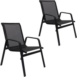 Kit 2 Cadeiras Lótus Premium Preto