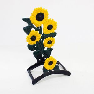 Suporte Enrolador De Mangueira Personalizado Amarelo