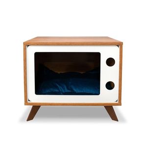 Armario Pet Tv - Matte/off White