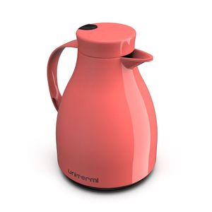 Garrafa Térmica Bule C- Gatilho 1,0 Litro Café - Rosa