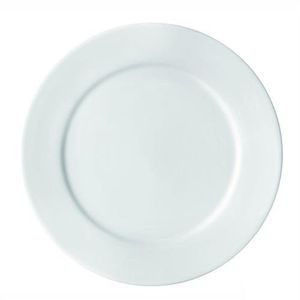 Kit 25 Pratos Sobremesa Porcelana 18,5 Cm Bar Hotel Germer