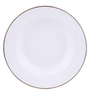 Prato Sobremesa Sofia Filete Dourado 22 Cm - Oxford