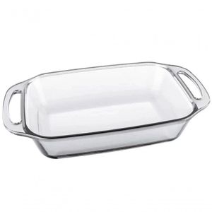 Travessa Assadeira De Vidro Retangular Marinex 3,5 L - Nadir
