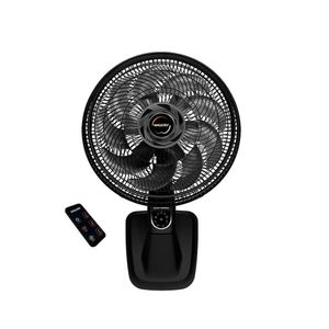 Ventilador De Parede Mallory Smart Control 40 Cm Preto E Grafite 127V
