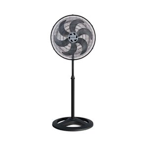 Ventilador Oscilante Turbo 50cm Coluna Com 6 Pás Ventisol Preto 110V