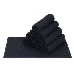 Toalha De Manicure E Pedicure 28x45cm Salão Beleza P-unha - Preto