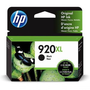 Cartucho Hp 920xl Cd975al Preto Officejet Dwn 6000 6500 E709c 7500a