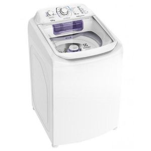 Lavadora Compacta Electrolux 12 Kg com Dispenser Autolimpante e Cesto Inox LAC12