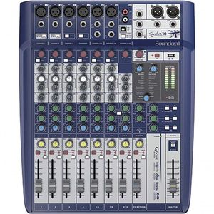 Mesa De Som Soundcraft Signature 10-10 Canais, Usb, Bivolt