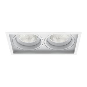 Spot Embutir Recuado Microborda Duplo Par20 Branco- Interlight