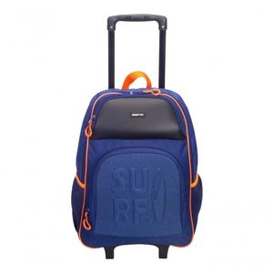 Mochila Rodinha Roda Viagem X Surf Sestini Azul-laranja