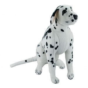 Cachorro Dálmata Realista Sentado 52cm - Pelúcia