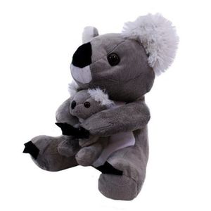 Coala Mãe E Filhote 27cm - Pelúcia