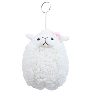Chaveiro Ovelha Branca 15cm - Pelúcia