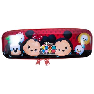 Estojo Metal Vermelho Mickey Minnie Tsum Tsum - Disney