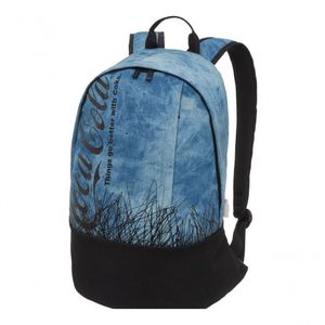 Mochila Costas Juvenil Estilo Jeans Coca-cola Scrible