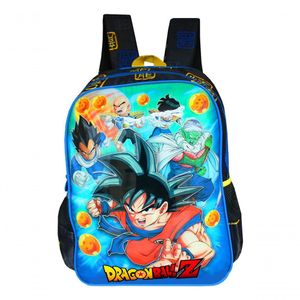 Mochila Costas Escolar Super Dragon Ball Z Anime Goku Vegita