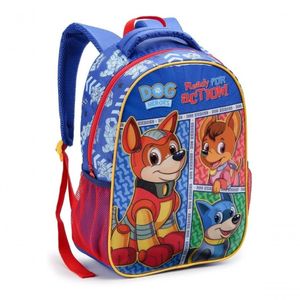 Mochila Costa Escolar Menino Patrulha Canina Dog Heroes Infantil Seanite