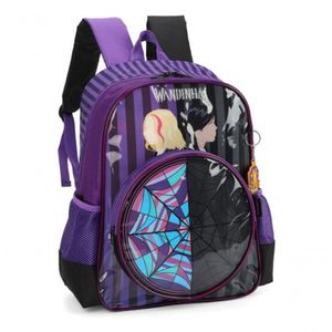 Mochila Costas Escolar Infantil Menina Feminina Wandinha Addams Up4you Luxcel