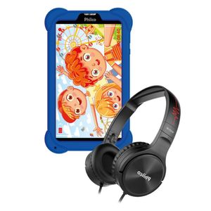 Kit Tablet 3g Kids e Headphone Multifunções Bivolt