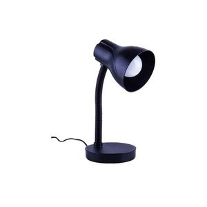 Luminária De Mesa Articulavel Escritório Quarto Com Base Spiralle 1xe27 Preta
