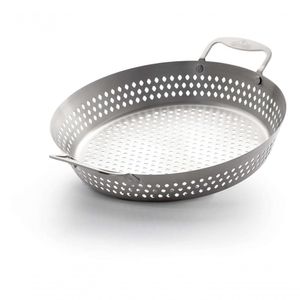 Grelha Wok Perfurada Napoleon Em Aço Inox