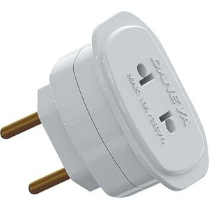Adaptador Para Tomada Universal 2p 10a - 250v-daneva-1658