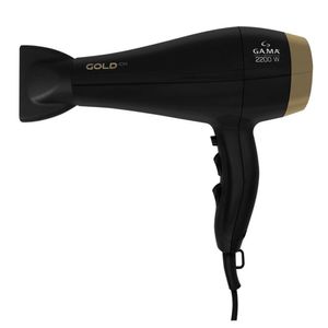 Secador De Cabelo Gama Gold Ion Com 02 Velocidades E 220V0w Preto Secgoldion 220V