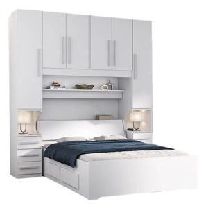 Dormitório De Casal Sem Cama 1220s Branco