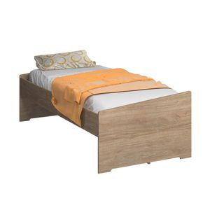 Cama De Solteiro 1329 Ilan Castanho