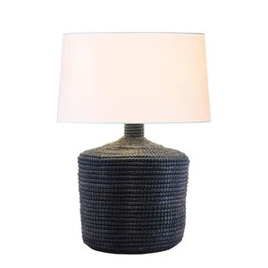 Abajur / Luminária De Mesa O'thentique Modelo Seagrass Azul