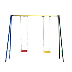 Balanço Infantil 2 Lugares Sem Encosto Colorido 2 Lugares