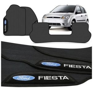 Tapete De Borracha Ford Fiesta 2000 A 2014 3 Peças