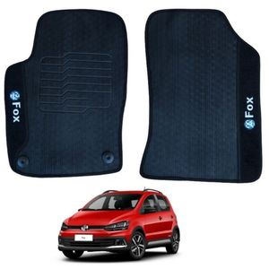 Tapete De Borracha Volkswagen Fox 2014 A 2016 3 Peças