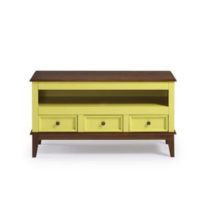 Rack 3 Gavetas - Amarelo Lemon