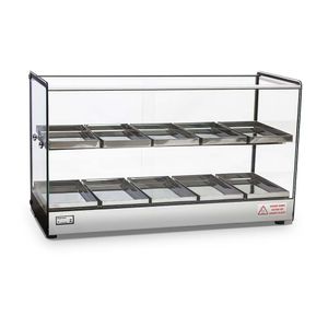 Estufa Quadrada Evr 5 Bandejas Duplas Titã Evr Reta Com Led 10bd Cinza 127v