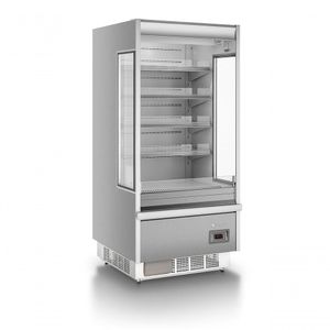 Expositor Vertical Aberto Gsto900 Gelopar Expositor Aberto Gsto900 220v Tipo Inox