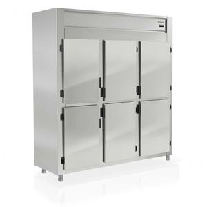 Geladeira Comercial 6 Portas Grep6p Gelopar Refrigerador 6 Portas Inox 110v
