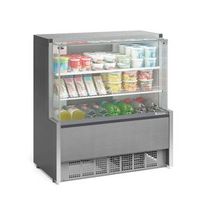 Balcão Refrigerado Gpsa110r Gelopar Aurora 1 Placa Fria 1,07mt Tipo Inox 220v