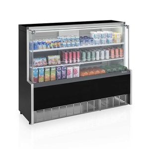 Balcão Refrigerado Gpsa175r Gelopar Aurora 1 Placa Fria 1,75mt Preto 220v