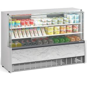 Balcão Refrigerado Universal Aurora 2 Placas Frias Gpda175r Gelopar 2 Placa Fria 1,73mt Branco 220v