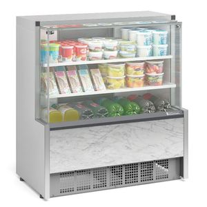 Balcão Refrigerado Universal Aurora 2 Placas Frias Gpda110r Gelopar 2 Placa Fria 1,07mt Branco 220v