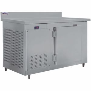 Balcão De Encosto 1 Porta Rf034 Frilux Balcão Refrigerado Inox 220v